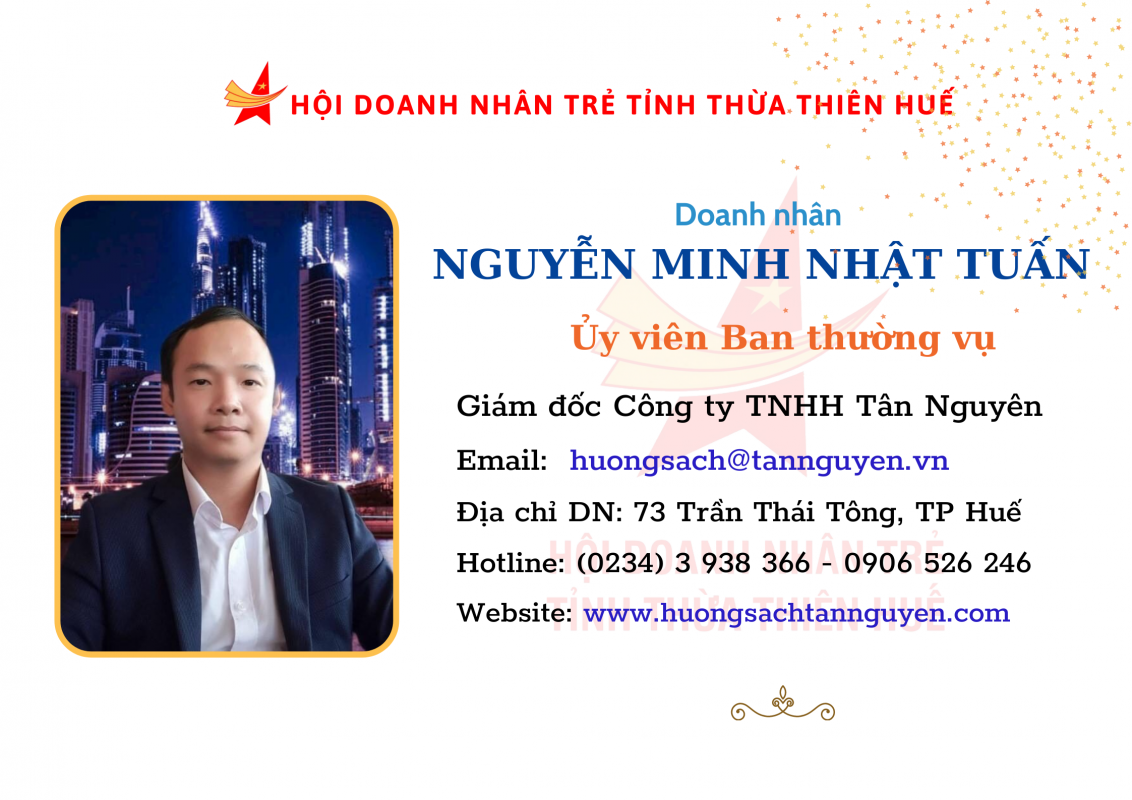 Doanh Nhân Trẻ tỉnh TT Huế