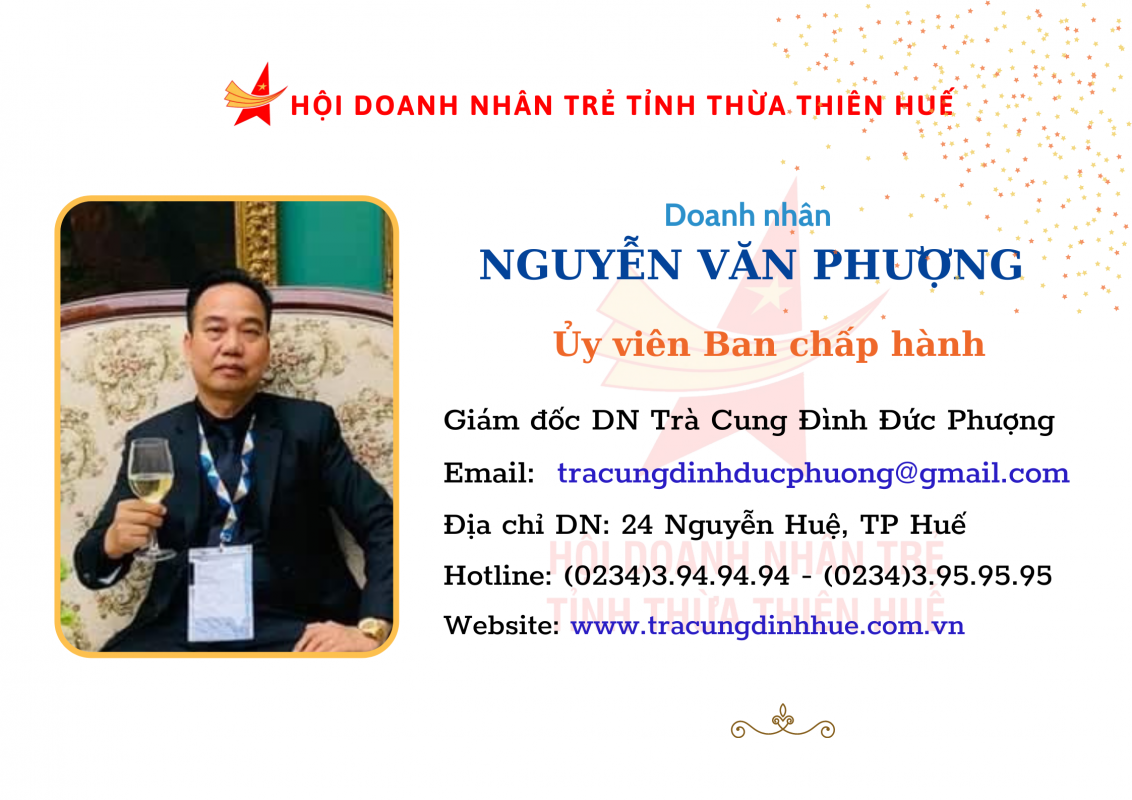 Doanh Nhân Trẻ tỉnh TT Huế
