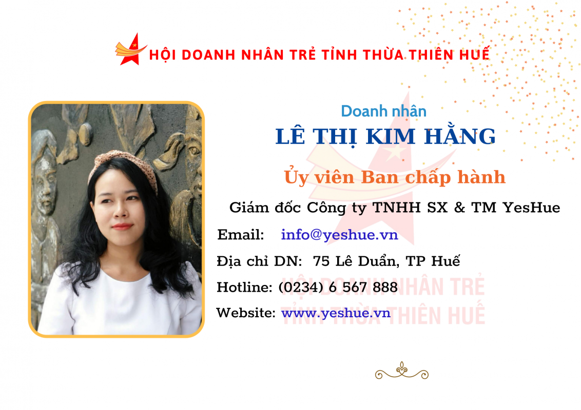 Doanh Nhân Trẻ tỉnh TT Huế