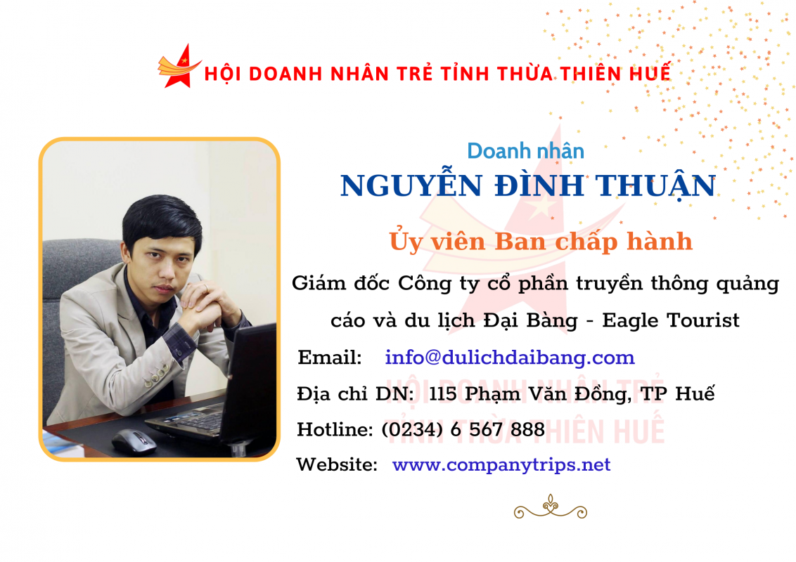Doanh Nhân Trẻ tỉnh TT Huế