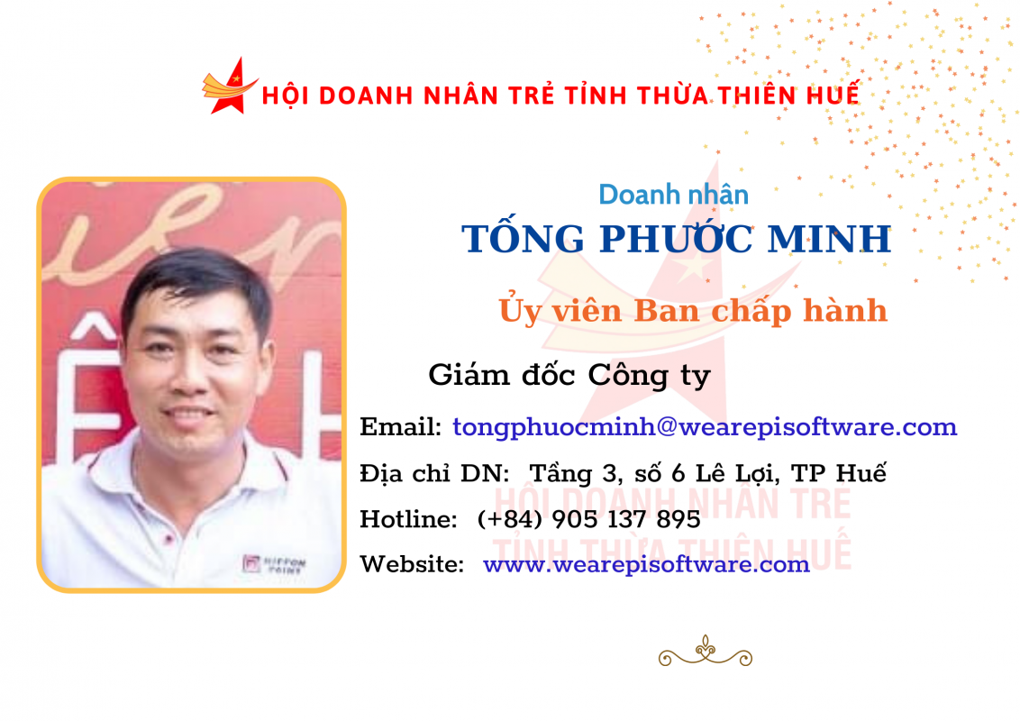 Doanh Nhân Trẻ tỉnh TT Huế