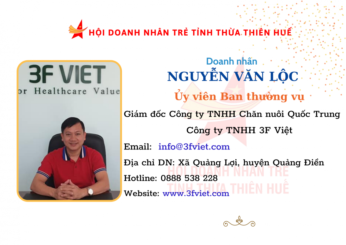 Doanh Nhân Trẻ tỉnh TT Huế