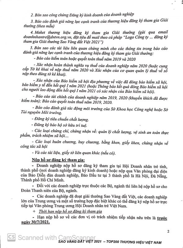 Doanh Nhân Trẻ tỉnh TT Huế