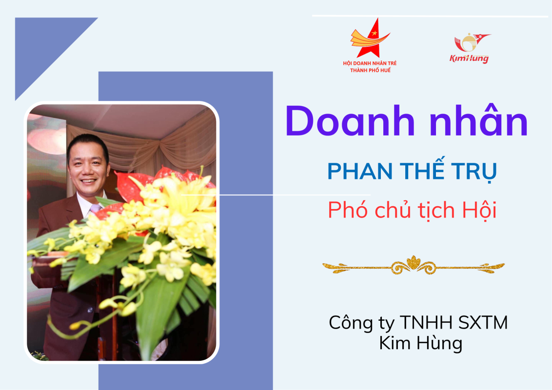 Doanh Nhân Trẻ tỉnh TT Huế