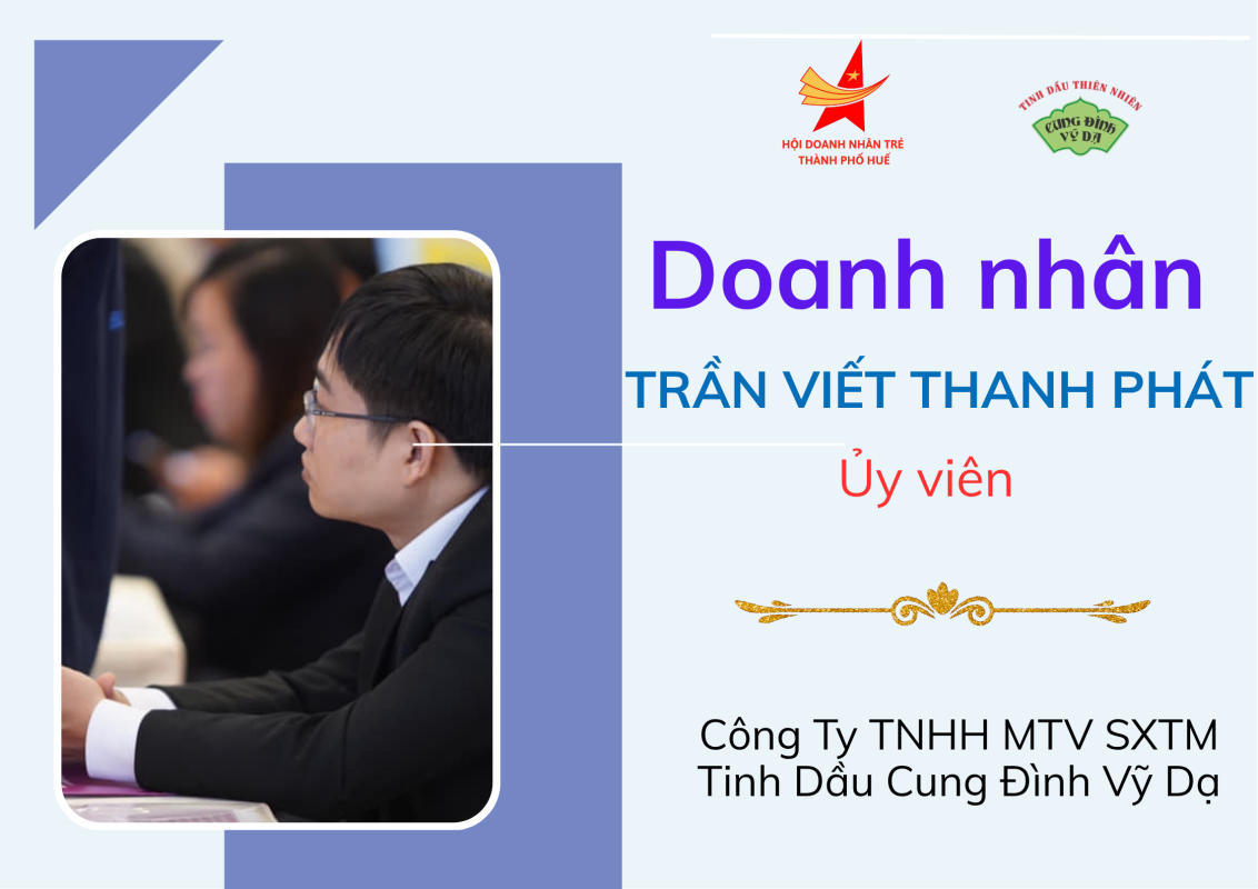 Doanh Nhân Trẻ tỉnh TT Huế