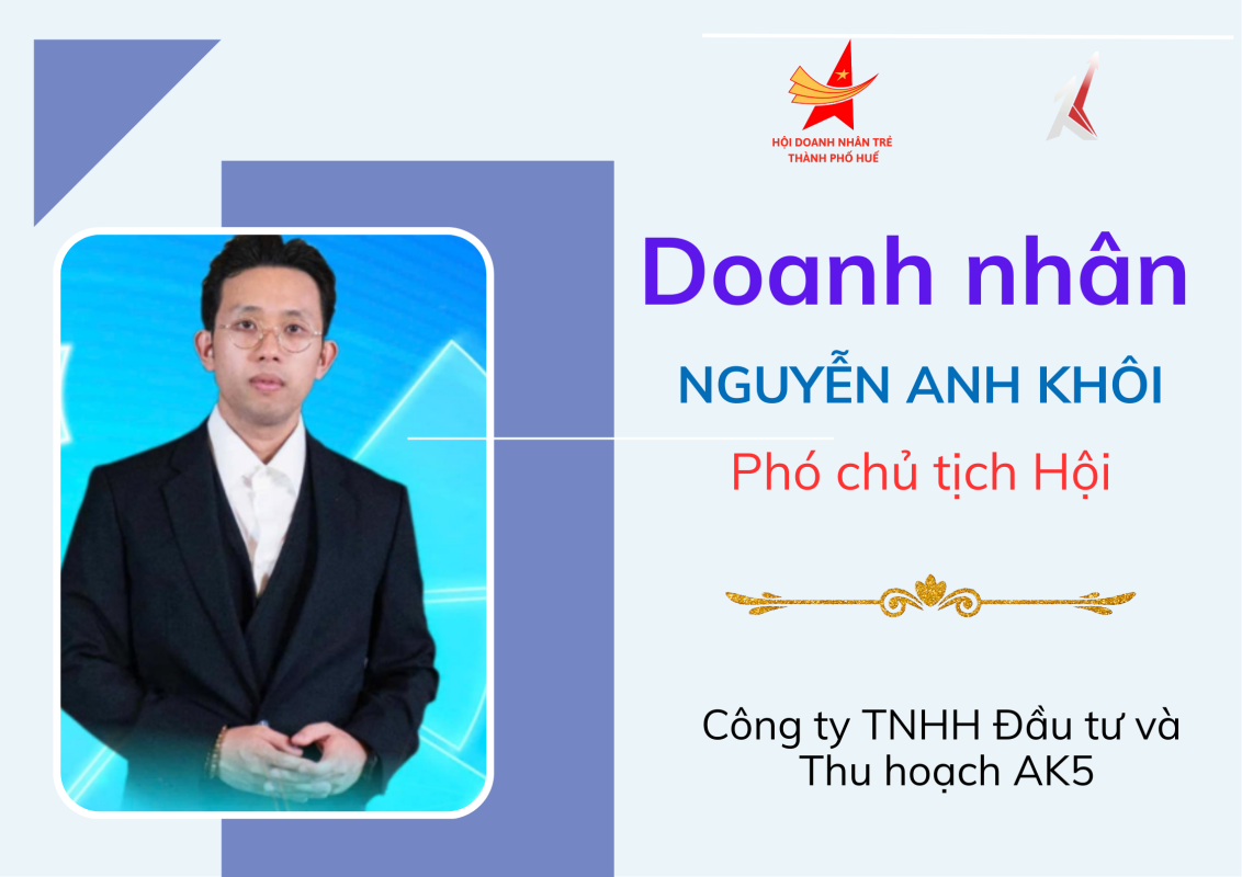 Doanh Nhân Trẻ tỉnh TT Huế