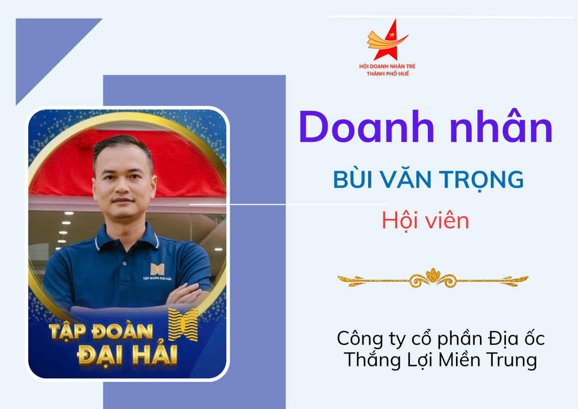 Doanh Nhân Trẻ tỉnh TT Huế